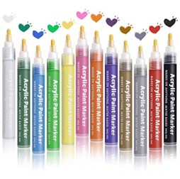 Acrylic Paint Marker Pens for Rocks Painting