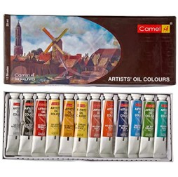 Artist's Oil Color Box-12 Shades