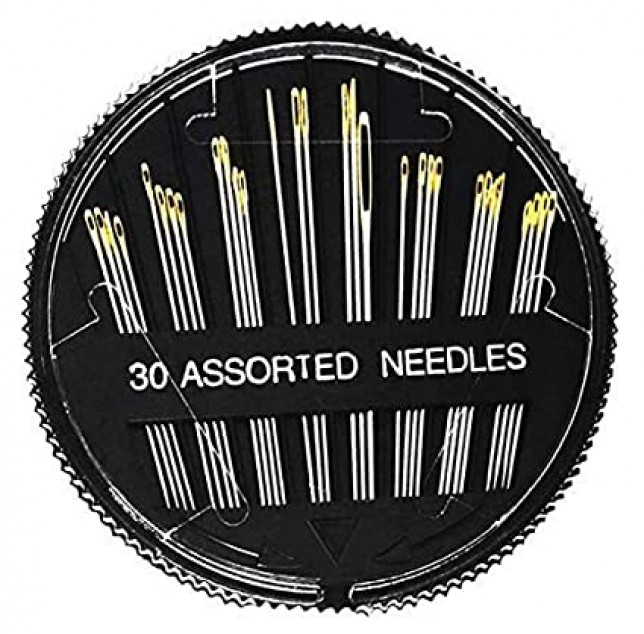 Assorted Hand Sewing Steel Needles-30 Pieces