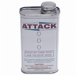 Attack Epoxy Resin Glue Remover