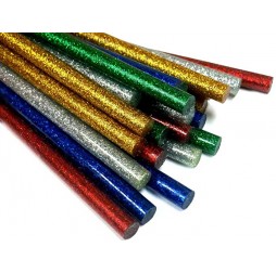 Glitter Coloured Glue Sticks-12 Sticks