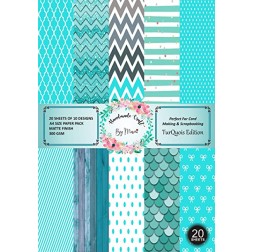 Scrapbooking Paperpack A4 20 Sheet of 10
